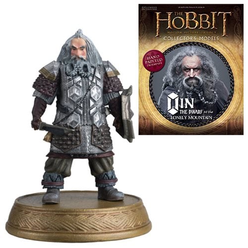 The Hobbit Oin The Dwarf At Lonely Mountain Figure with Collector Magazine #26